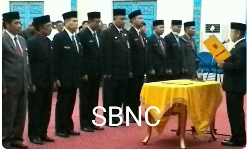 Ini Pesan Harris Saat Lantik 11 Pejabat Eselon II