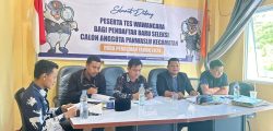 20 Peserta Panwascam Tes Wawancara Di Bawaslu Kabupaten Pelalawan.