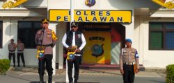 Polres Pelalawan Gelar Pasukan Kesiagaan Pencegahan dan Penanggulangan Karhutla 2024